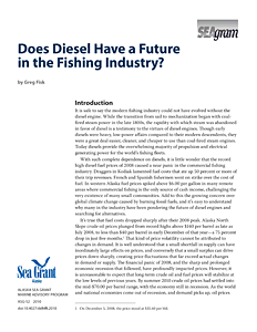 Does Diesel Have a Future in the Fishing Industry?