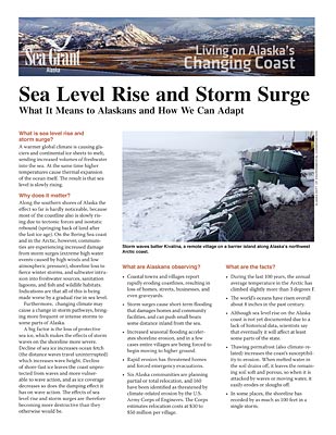 Sea Level Rise and Storm Surge: What It Means to Alaskans and How We Can Adapt