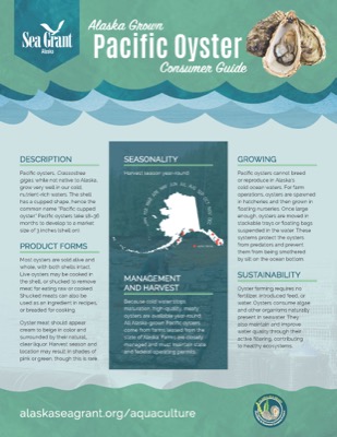 Alaska-Grown Pacific Oyster Consumer Guide