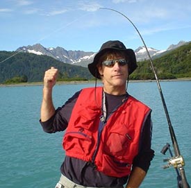 Glen Anderson fishing