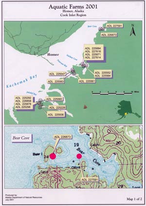 Fig. 1, aquatic farms map